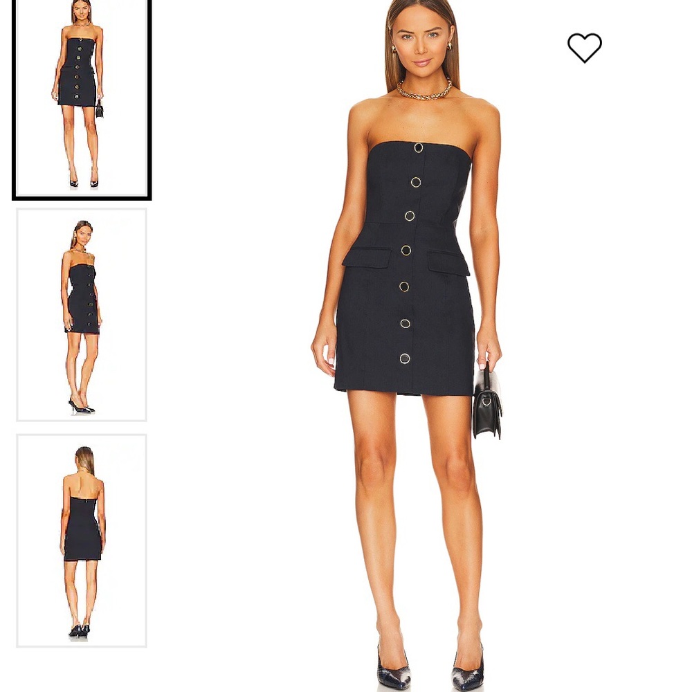 Veronica Beard Black Mini Dress